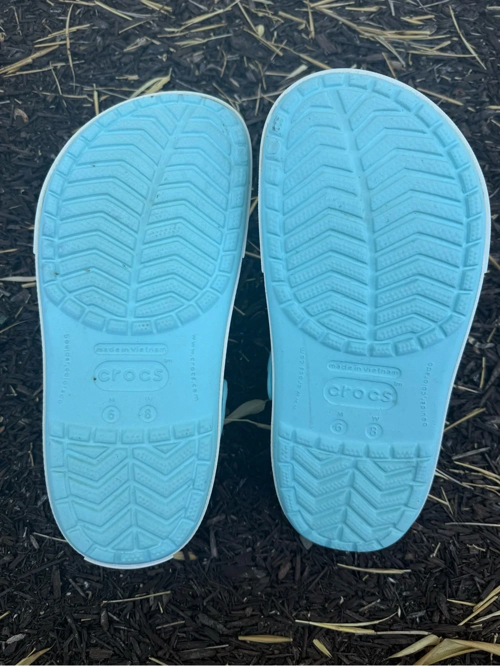 Crocs classic color blue womenn’s size 8 | Men’s 6  #Outdoor #Beach #waterprof